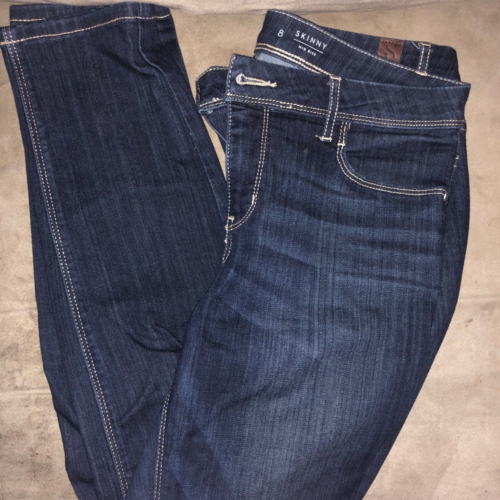 Vera Wang size 8 skinny jeans